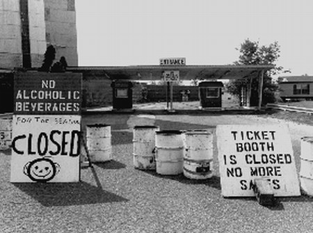 Mt Clemens Drive-In Theatre - Ticket Booths 1996